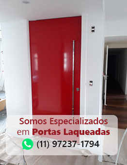 Coloris a arte de colorir ambientes especializados em porta laqueada